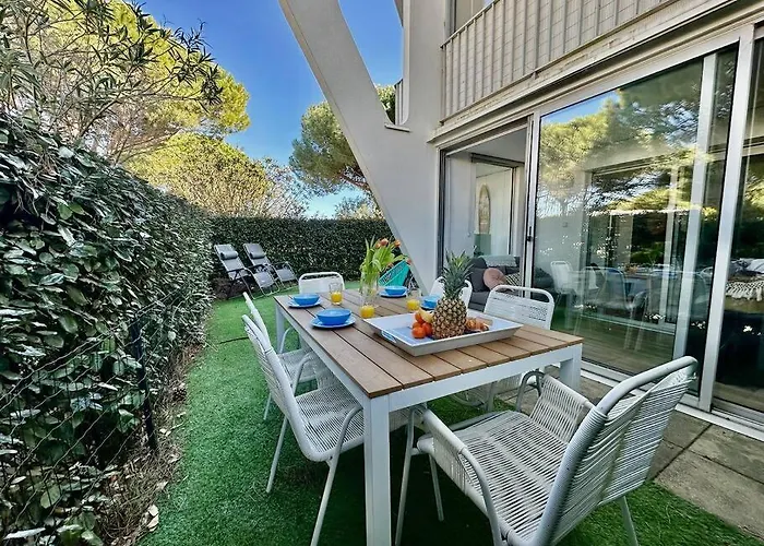 Pgh N11- Terrasse Arboree, Piscine, Parking Prive 公寓 *